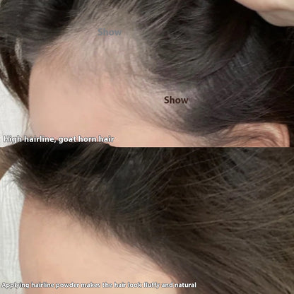 Hair Line Filling Rod – Eyebrow Pencil & Powder for Natural Hairline and Brow Definition – Available in Brown, Black, and Gray Shades