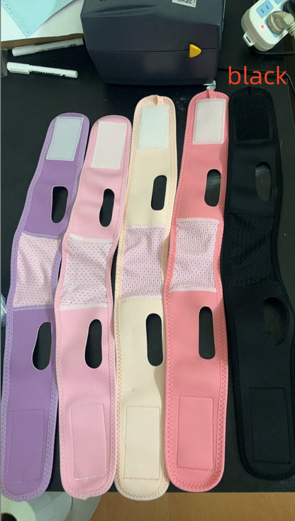 Reusable V-Line Mask – Double Chin Reducer & Face Lifting Strap for Slimming V-Shaped Jawline – Chin Up Face Mask