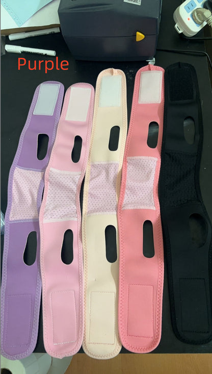 Reusable V-Line Mask – Double Chin Reducer & Face Lifting Strap for Slimming V-Shaped Jawline – Chin Up Face Mask